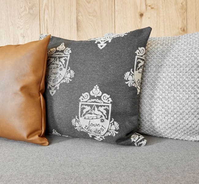 Gem&uuml;tliche Kissen in Ferienwohnung