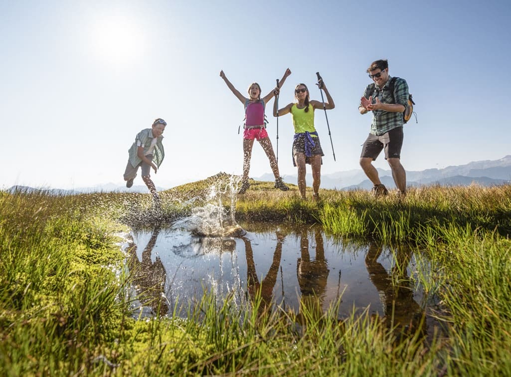 Wanderurlaub mit der ganzen Familie © Flachau Tourismus