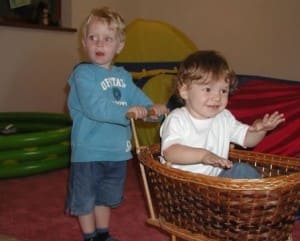 Spaß im Moabauer-Kinderspielraum