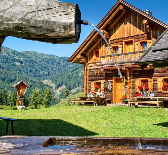 Die idyllische Dachalm 