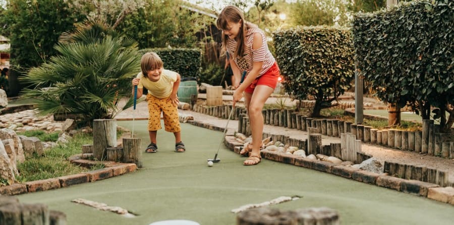 Minigolfen in Flachau