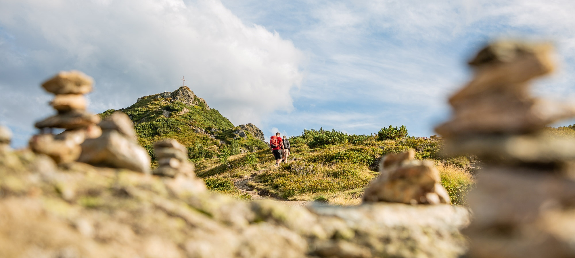 Sommer Wanderung zu zweit aufs Griessenkar © Flchau Tourismus/Gerald Oberreiter