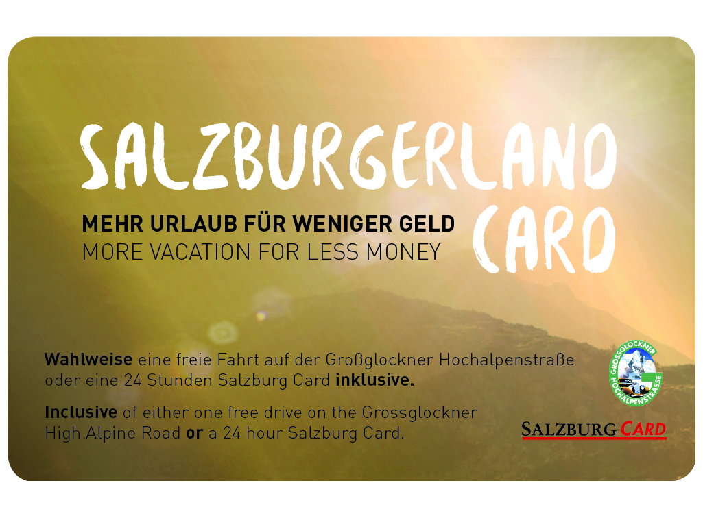 SalzburgerLand Card ab 1 Woche gratis